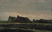Vincent Van Gogh Hutten Germany oil painting artist
